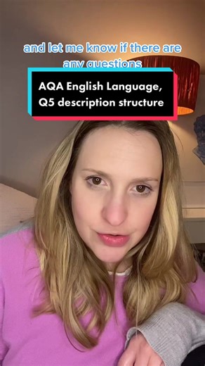 AQA GCSE English Language Paper 1 Question 5 Descriptive Writing Structure and Tips