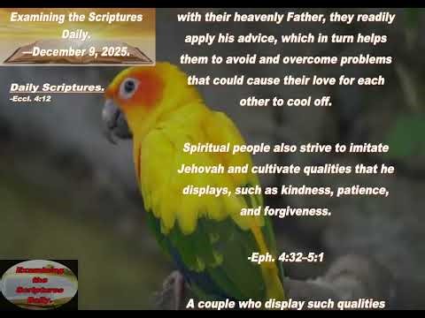 Examining the Scriptures Daily—December 9_ 2025