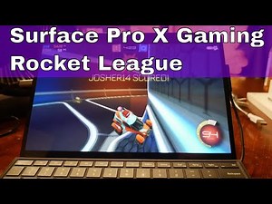 Surface Pro X Gaming : Rocket League