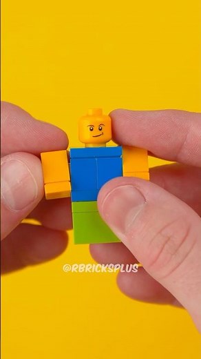 LEGO Roblox NOOB Tutorial Instructions 🫷#roblox #lego