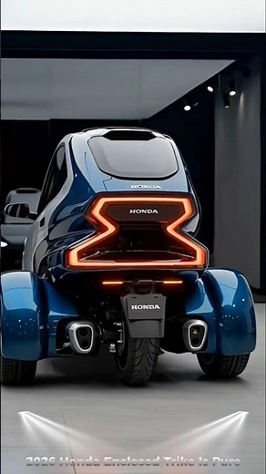 Honda’s 2026 Cabin Bike Is INSANE 😱 The Future of 3-Wheel Travel!