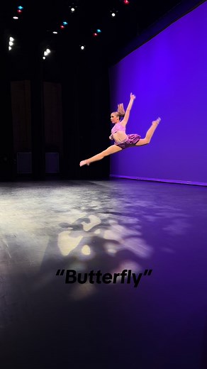 First Lyrical Dance Solo Performance with Butterfly Song