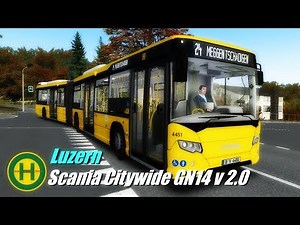 OMSI 2 Scania Citywide GN14 v 2.0 - Luzern Map