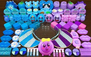 少儿色彩英语早教启蒙玩具，用18种彩泥水晶泥手工制作史莱姆