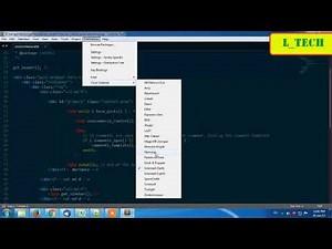Sublime Text Themes and Color Schemes