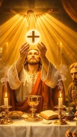 The Holy Communion – ✝️The Sacred Body and Blood of Christ” ✨🙏