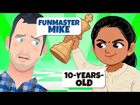 Can A 10-Year-Old Girl Beat FunMasterMike In Chess?!
