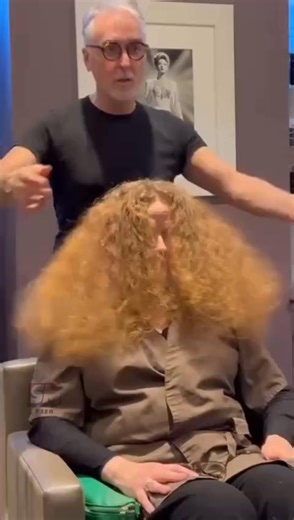 She came in with tangled, messy hair… but just wait!  One makeover later, her curls are absolutely breathtaking! ✨ Full reveal in the comments  | Slick Back | Facebook