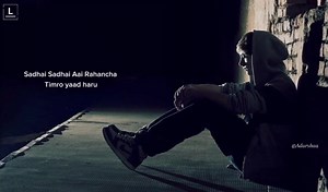 Sometimes we just need one person who can sit with you and understand your every problems!!🖤 | Lifeline songs .