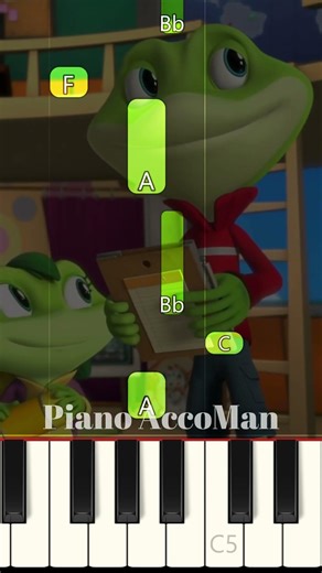 🎹 Letter Factory Adventures Theme Song – LeapFrog Piano Tutorial Short