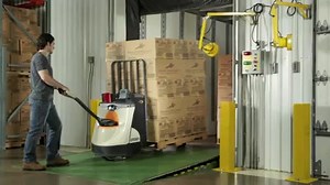Built to be the most durable electric pallet jack in the industry, Crown's WP 3000 Series Walkie Pallet Truck provides the exceptional maneuverability and control that is vital for demanding applications. The Crown WP 3000 builds upon the performance standards of the Crown WP Series by incorporating proven technology such as AC traction and e-GEN® braking, as well as Crown's exclusive X10® Control Handle. | Crown Equipment Corporation