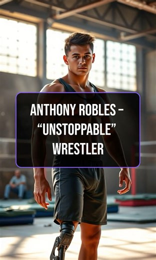 Anthony Robles – “Unstoppable” Wrestler #AnthonyRobles #MotivationalStory #InspirationalStory