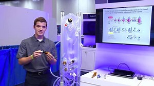 VIDEO: Michael Francis demonstrates how single use pH, dissolved oxygen, and pressure sensors help life science customers solve challenges like quality, risk-free batch processing. #SingleUseBioprocessing | Rosemount