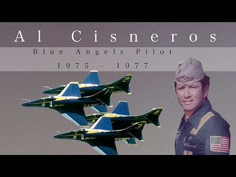 Blue Angels Pilot, Al Cisneros (1975-1977)