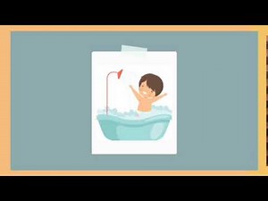 Steps on how to take a bath - Step by step poster