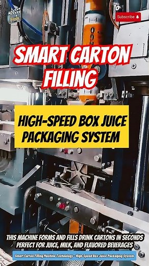 Smart Carton Filling Machine Technology – High-Speed Box Juice Packaging System