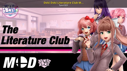 Doki Doki Literature Club Modpack Mod for Super Smash Bros. Ultimate | SSBU Mods