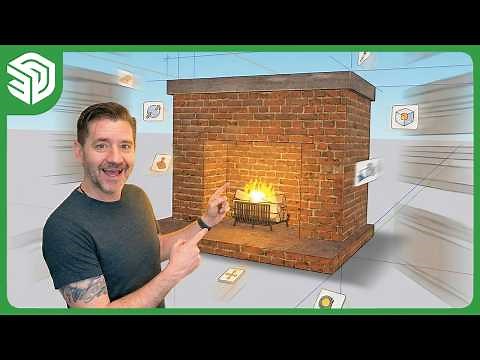 Build a Realistic Fireplace from Scratch