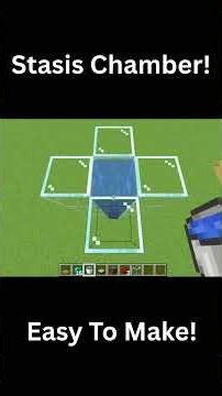 How to make a Stasis Chamber! #minecraft #breezethegoat
