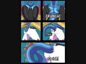 blue dragon transformation