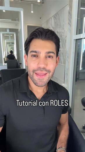 Joel Barrera Salon on Instagram: "Tutorial con ROLES"