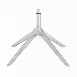 [Hot Item] Tree Branch Chair Base Coffee Table Base Polished Caseted Aluminum Base