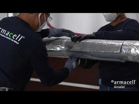 ArmaGel ™ DT straight pipe application