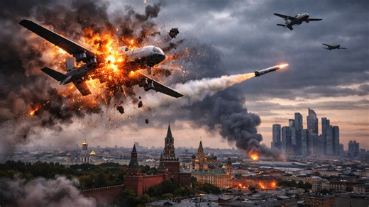 Moscow and Bryansk hit by huge drone assault