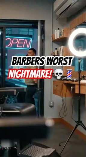 BARBERS WORST NIGHTMARE #shorts #barbercomedy #barbershop #comedy #barberhumor