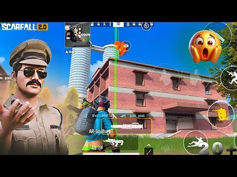 Scar Fall 2.0 Mumbai Gameplay 20+ kill 🥶