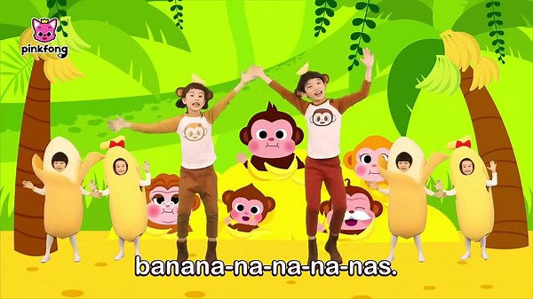 FASTER Version of Monkey Banana _ 2x FASTER _ Baby Monkey _ Pinkfong Songs for Children