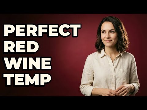 What Tools Help Maintain Red Wine Serving Temperature?