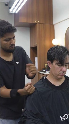 💈 He Gave me a PERFECT Head Massage at My Own Barbershop!