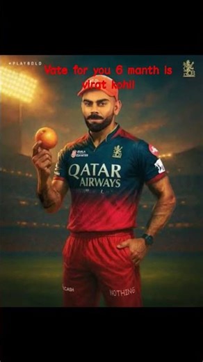 Vate for you 6 manth is virat kohli #virat#