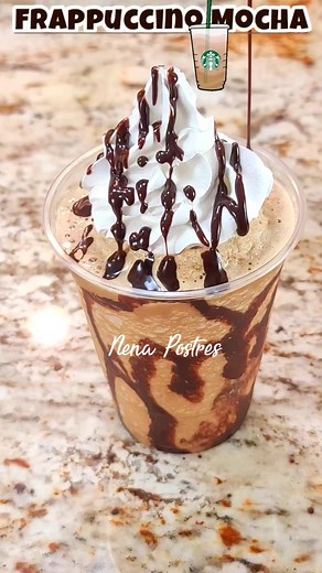 676K views · 12K reactions | Frappuccino de Mocha #frap #starbucks #mochacoffee | Nena Postres | Facebook