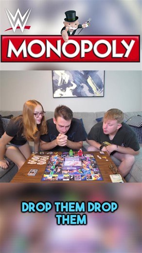 Playing The WWE Monopoly Board Game!! 🤑 #wwe #prowrestling #wwemonopoly #wwegaming #wwegames #wweboardgame #johncena #romanreigns #codyrhodes
