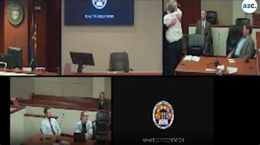 Watch as Arizona probate judge befriends felon in court