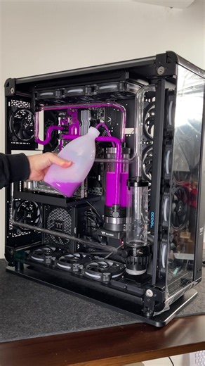 Thermaltake P8 Build: Water Cooled PC Setup with ASMR Sounds