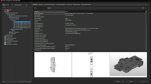 eplan 2026 highlight data-portal-parts-management