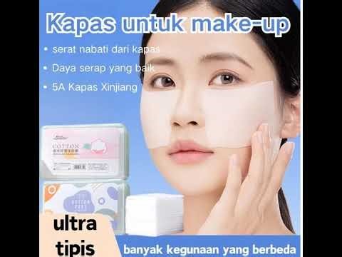 Thin Facial Cotton for Makeup Remover / Acne Compress or Facial Pores Compress