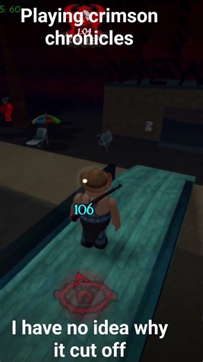 playing crimson chronicles #roblox