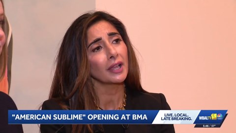 Exhibition opening in Baltimore after Smithsonian controversy