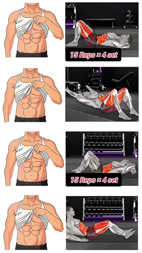 💀 4 Ab Exercises That Carve A Complete Six-Pack 🔥