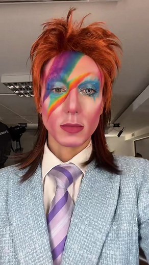 DAVID BOWIE Makeup Transformation Tutorial