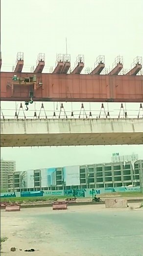 Dwarka Expressway work at progress Delhi-Haryana