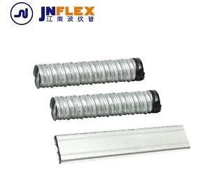 [Hot Item] Pre-Stressed Galvanized Post Tension Flat Duct Corrugated Metal Pipe Metal for Large-Diameter Concrete Building Embedded