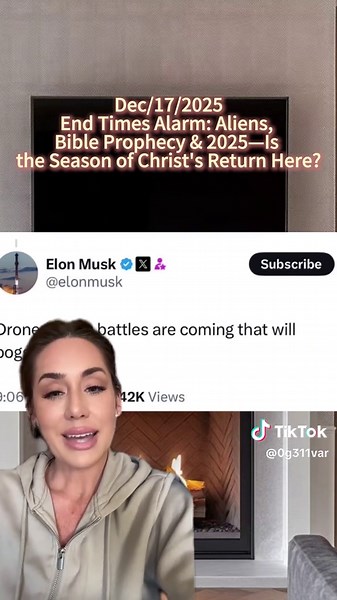 End Times Alarm: Aliens, Bible Prophecy & 2025—Is the Season of Christ's Return Here? #endtimes #bibleprophecy #aliens #foryou #viral #fyp #christian #greenscreen #bibleverse #foryoupage #ufo #humor #christ #jesuslovesyou #foryour #bible #fypage #tiktok #god #christiantiktok #fyppppppppppppppppppppppp #news #christiantok #fypシ #drones #foryourpage #christiangirl