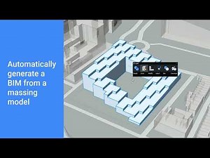 Create a BIM from a solid massing model - BricsCAD BIM