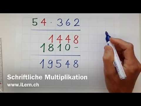 Schriftliche Multiplikation