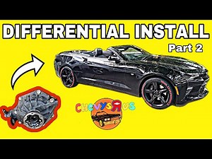 Camaro Rear Differential Removal Made Easy! 💪 (2017 SS DIY)